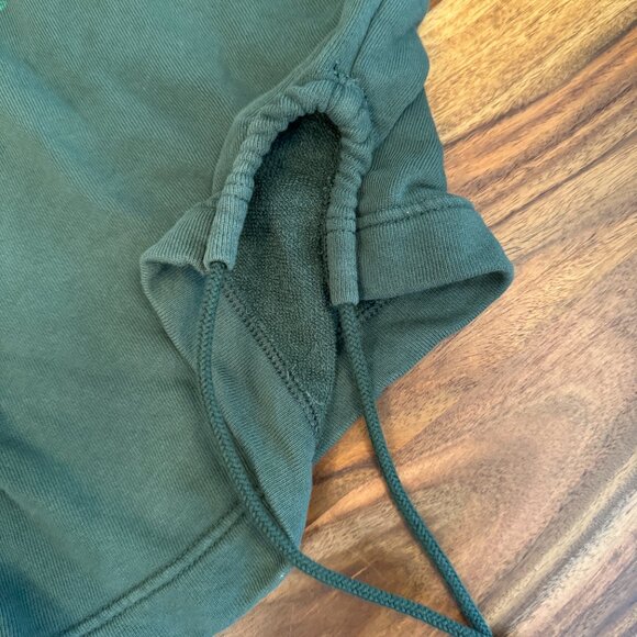 OFFLINE By Aerie Weekend casual‎ Side Tie Sweatshirt L Green - Picture 6 of 12
